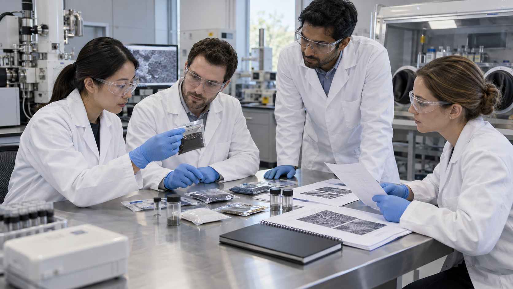 National Nanotechnology Initiativeの構造・工程を示す解説画像