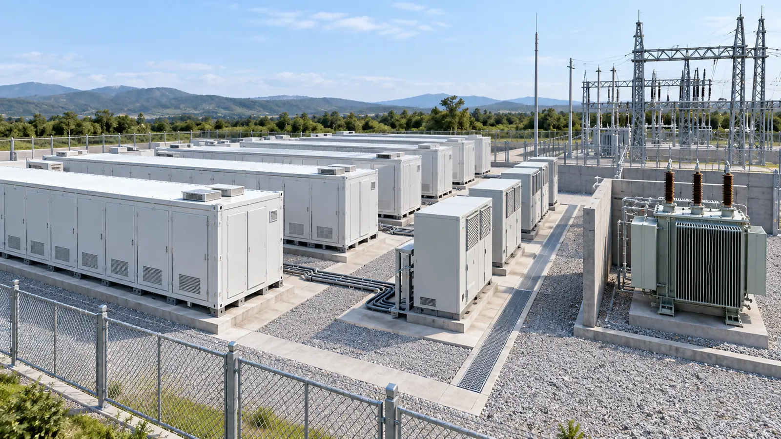 系統につなぐには、電池以外の設備も要る